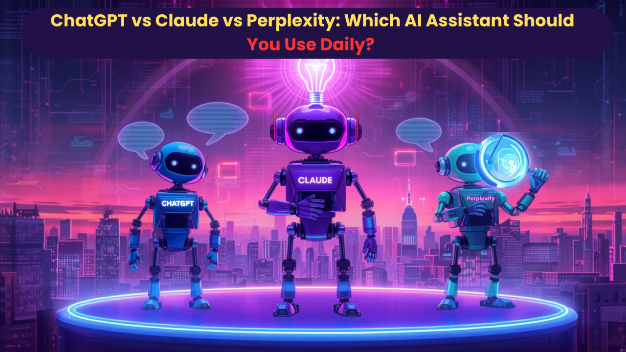 ChatGPT vs Claude vs Perplexity: Which AI Assistant Should You Use Daily?